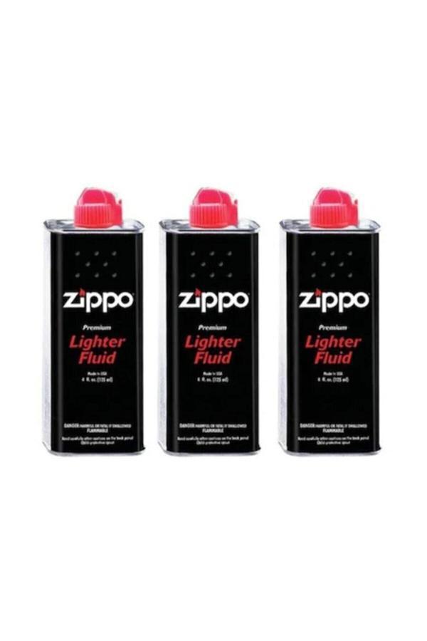 Zippo 3 Adet 125 Ml Çakmak Benzini 3141-3 - Image 1