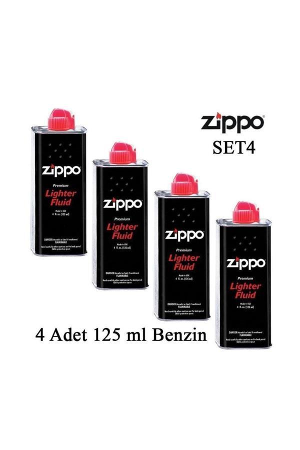 Zippo Çakmak Benzini 4Adet - Image 1
