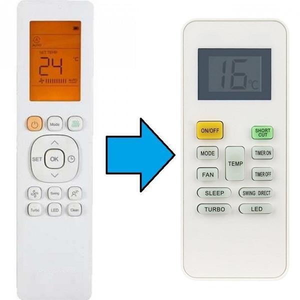 Samsung ile uyumlu Klima Kumandası-Resimde Sağdaki Gönderilir - Image 1