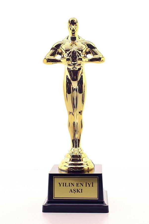 Eşe Sevgiliye Anneye Babaya Yılın En İyi Aşkı Oscarı Ödülü Hediye Büyük Boy - Image 1