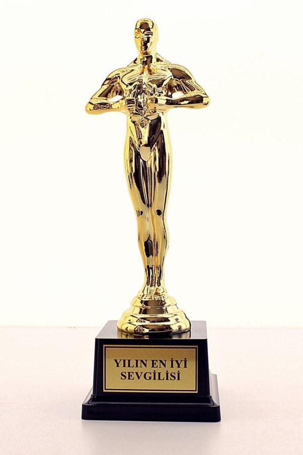Eşe Sevgiliye Anneye Babaya Yılın En İyi Sevgilisi Oscarı Ödülü Hediye Büyük Boy - Image 1