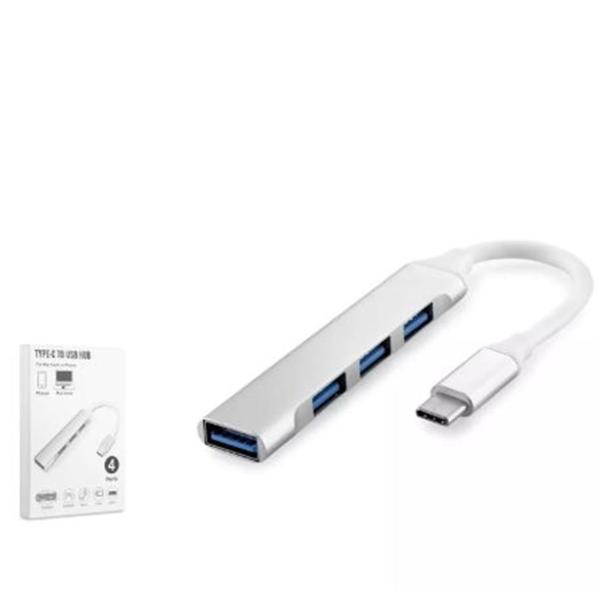 HADRON HDX7032 TYPE-C HUB 4-USB BEYAZ - Image 1