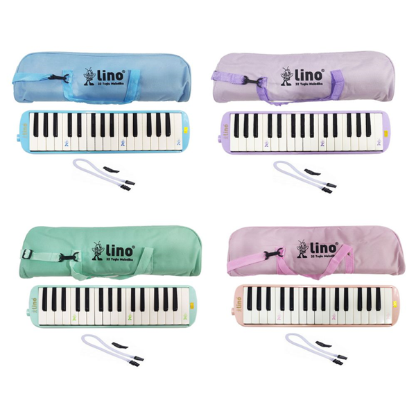 LİNO MELODİKA 32 TUŞLU BEZ ÇANTA PASTEL KARIŞIK - Image 1