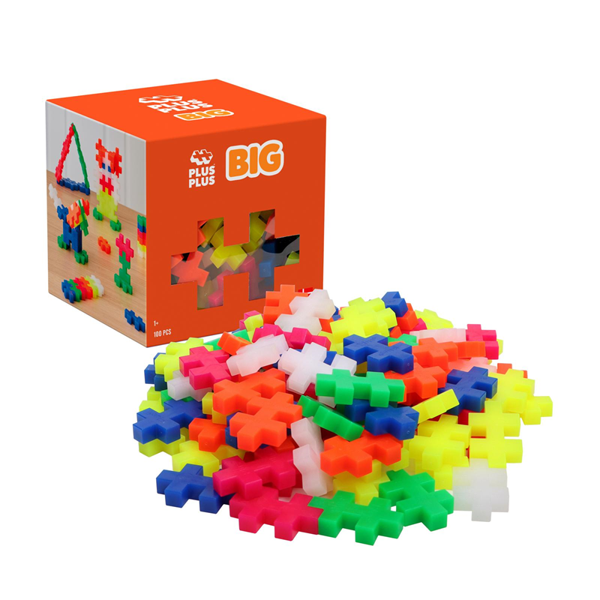 PLUS-PLUS BIG NEON/ 100 PCS - Image 1
