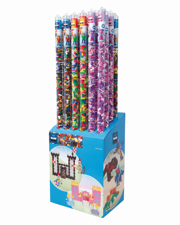 PLUS-PLUS DISPLAY 500 PCS MIX / 1M TUBE / 24 PCS - Image 1