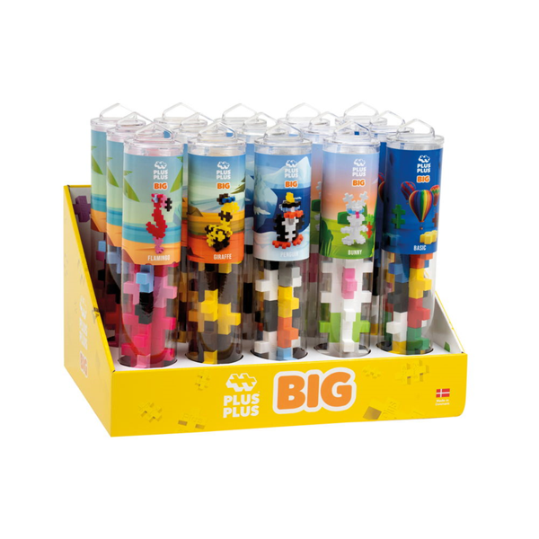 PLUS-PLUS DISPLAY BIG 15 ANIMAL / 15 PCS - Image 1