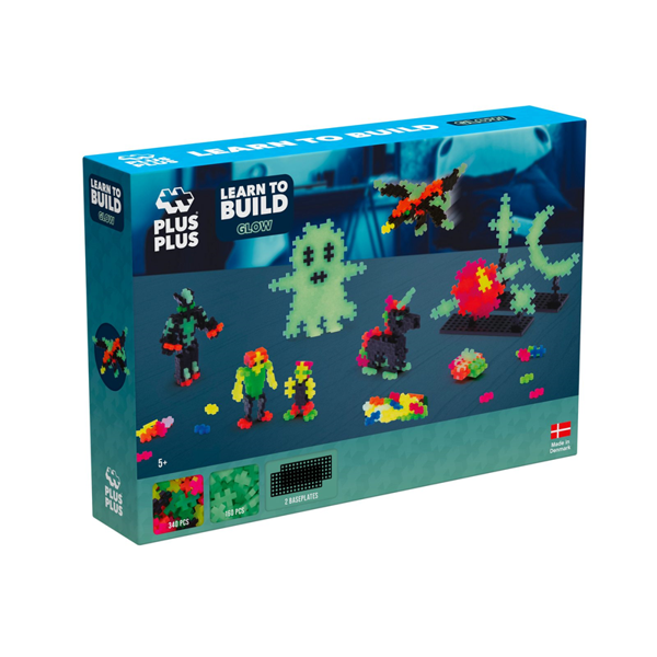 PLUS-PLUS LEARN TO BUILD GLOW - Image 1