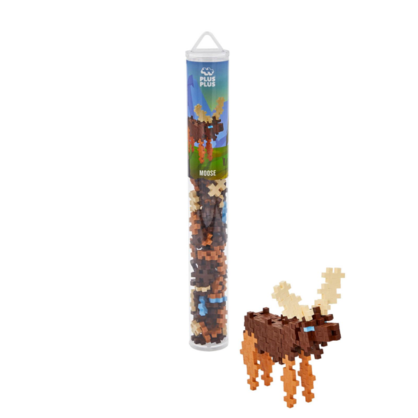 PLUS-PLUS MOOSE / 100 PCS TUBE - Image 1