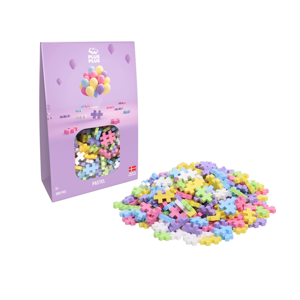 PLUS-PLUS PASTEL / 300 PCS - Image 1