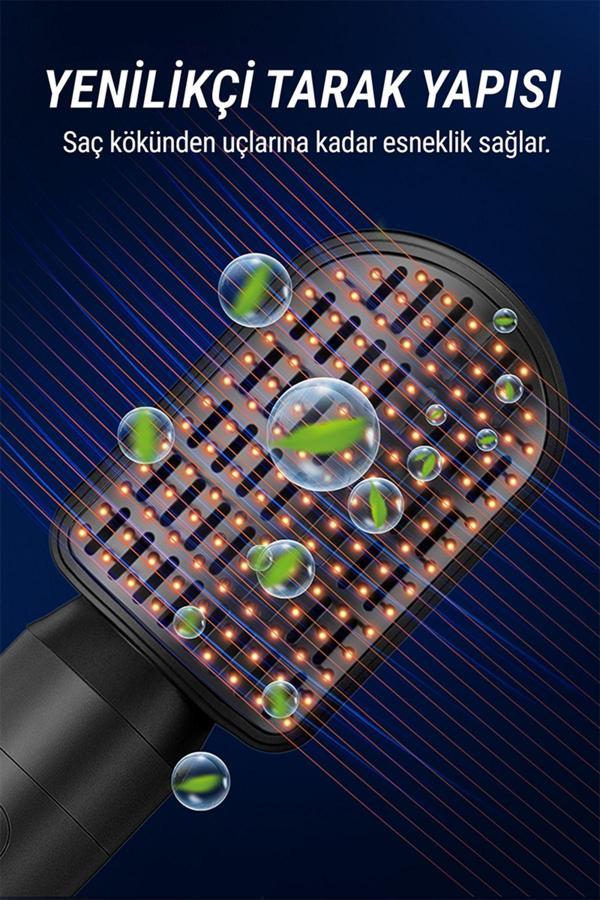 Veryfit 7 In 1 Hava Üflemeli Saç Düzleştirici Şekillendirici Airwrap Compact Saç Kurutma Fön Makinesi - Image 1