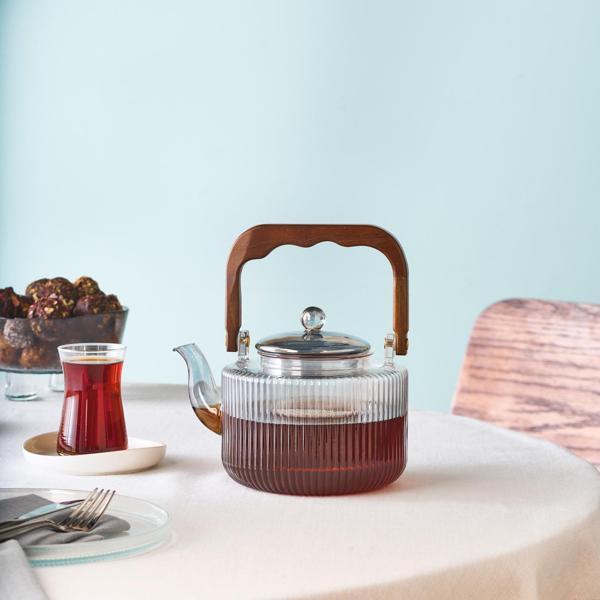 Karaca Kiyo Borosilikat Cam Çaydanlık - Image 1