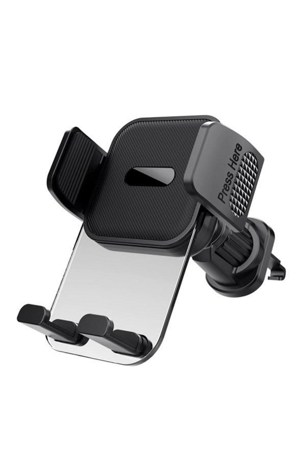 Ally Ml-217 Araç İçi Havalandırma Telefon Tutucu Siyah - Image 1