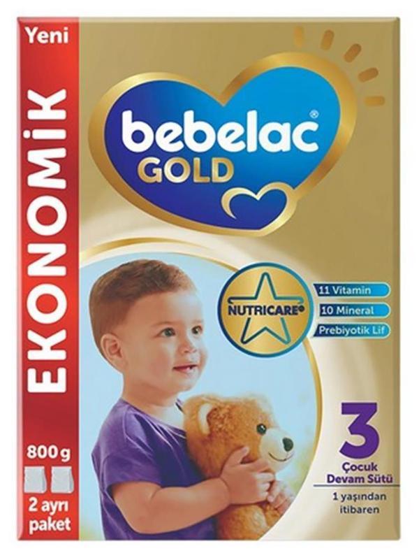 Nessi World Bebelac Gold Bebek Devam Sütü No3 800 Gr - Image 1
