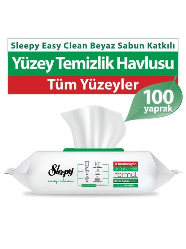 Nessi World  Easy Clean Yüzey Temizlik Havlusu 100 Adet - Image 1