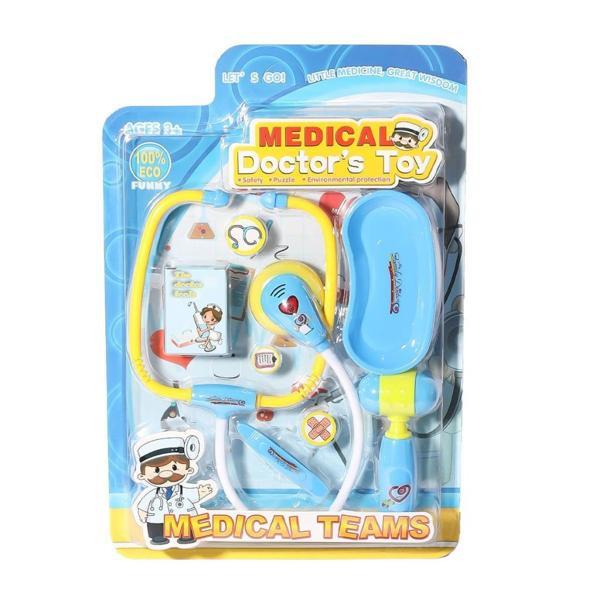 Nessi World 66001C-23 Sesli ve Işıklı Doktor Seti -Mavi - Image 1