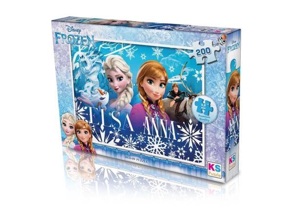 Nessi World 200 Parça Frozen Puzzle - Image 1