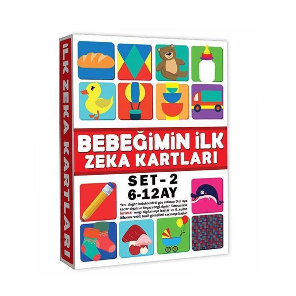 Nessiworld 2205 Eğitici Kartlar 6-12 Ay Zeka Kartları -Dıytoys - Image 1