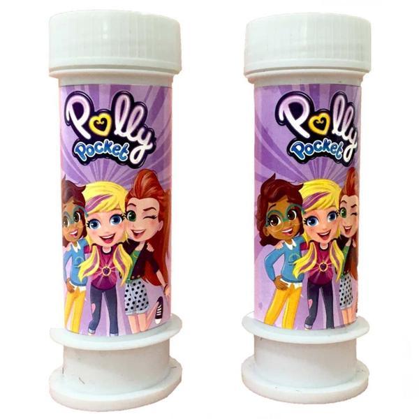 Nessi World ​​​​​​​Polly Pocket Temalı 2'li Köpük Baloncuk - Image 1