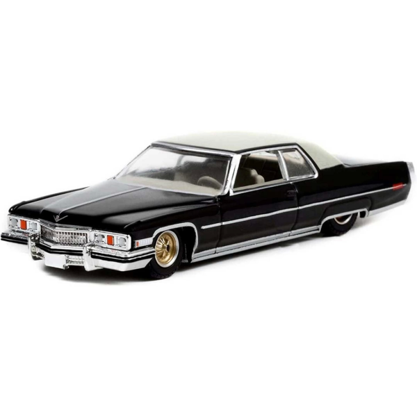 Greenlight 1/64 California Lowriders Series 1 1973 Cadillac Coupe deVille - Image 1