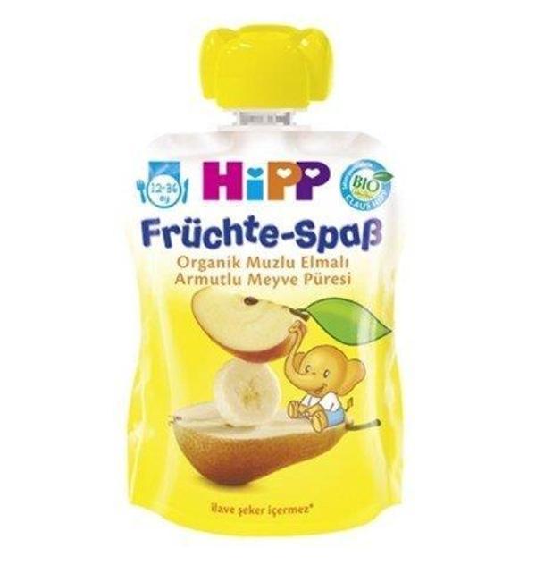 Nessi World  p Organik Muzlu Elmalı Armutlu Meyve Püresi 100 Gr - Image 1