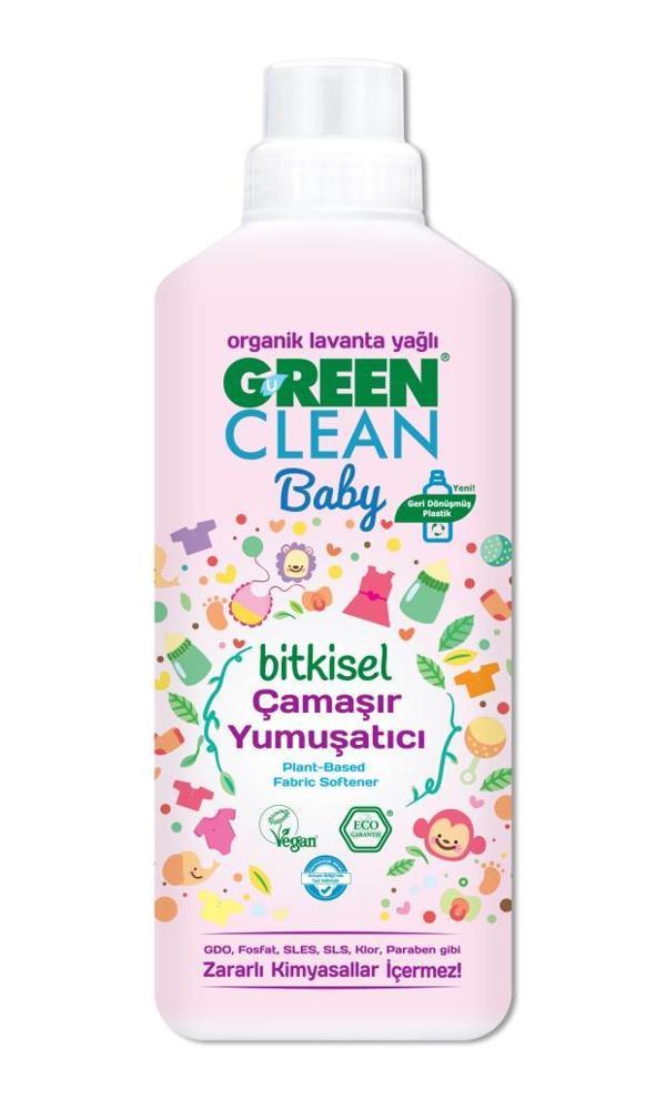 Nessi World Green Clean Baby Bitkisel Çamaşır Yumuşatıcı 1000 ml - Image 1