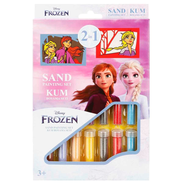 Nessi World 2in1 Disney Frozen Kum Boyama Seti DS 34 - Image 1