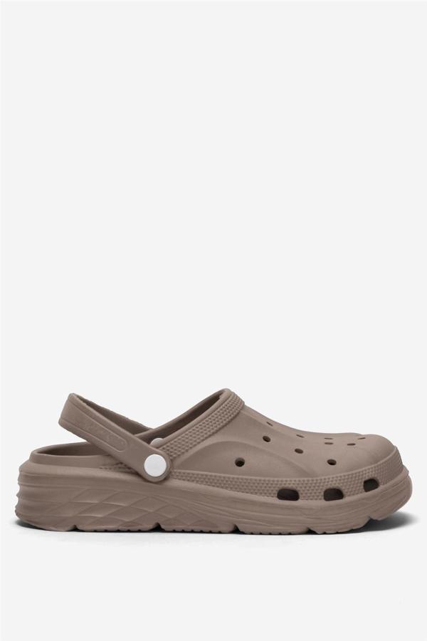 Erkek Eva Rahat Comfort Terlik  KAHVERENGİ - Image 1