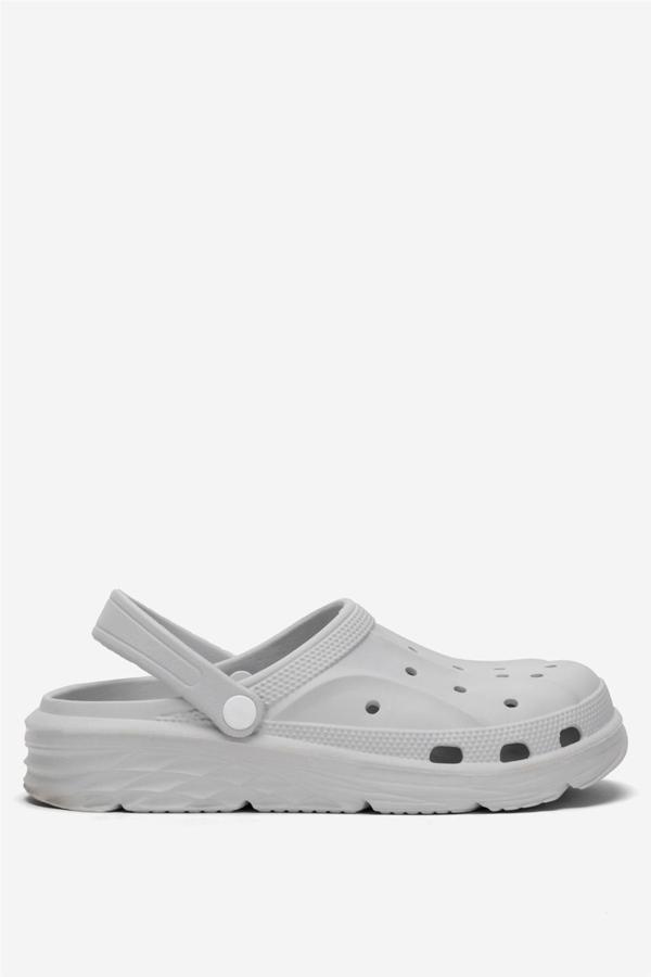 Erkek Eva Rahat Comfort Terlik  GRİ - Image 1