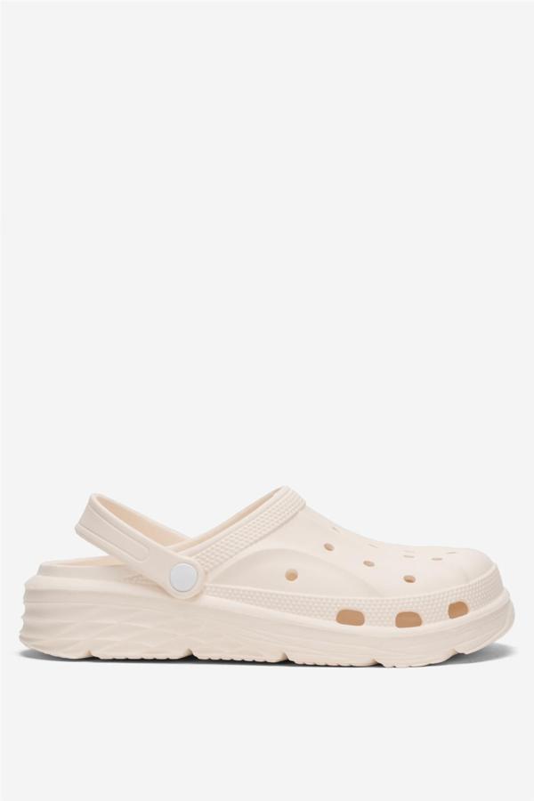 Erkek Eva Rahat Comfort Terlik  KREM - Image 1