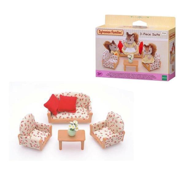 4464 Sylvanian Families, 3 Parça Koltuk Seti , +3 yaş, figürler ayrı satılır. - Image 1