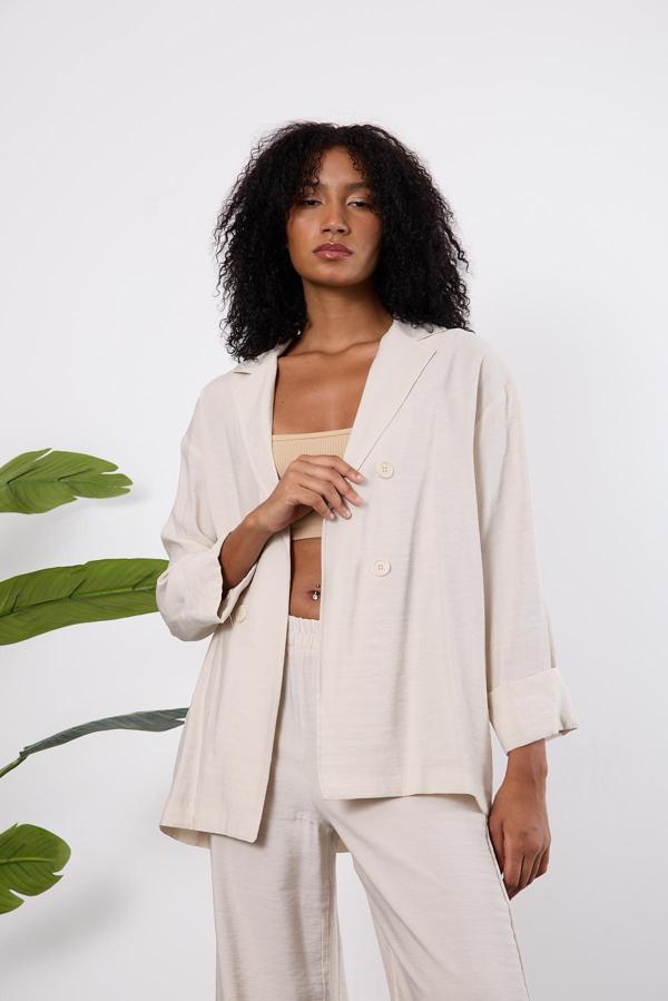 Taş Regular Astarsız Mevsimlik Ceket - Image 1