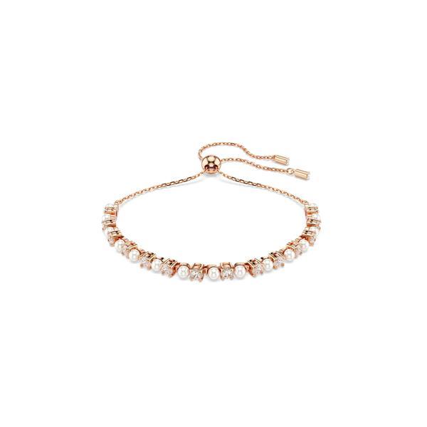 5729506 Swarovski Bilezik Matrıx:Bracelet 3Mm Whıte/Ros M - Image 1