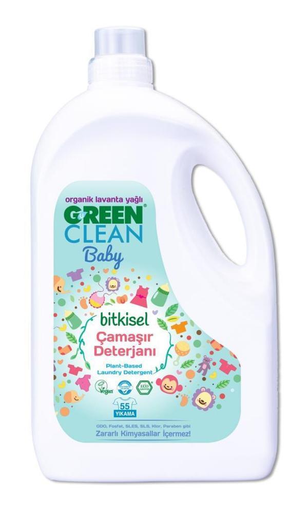 Nessi World Green Clean Baby Bitkisel Çamaşır Deterjanı 2750 ml (55 Yıkama) - Image 1
