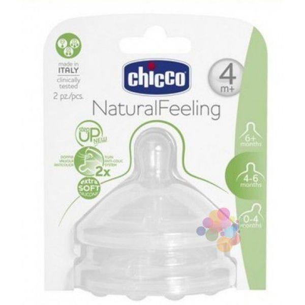 Nessi World   NaturalFeeling Biberon Emziği 4 Ay+ Akış Ayarlı 2li - Image 1