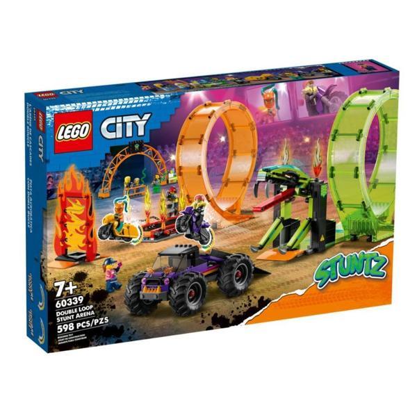 60339 Lego City - Çift Çemberli Gösteri Arenası 598 parça +7 yaş - Image 1