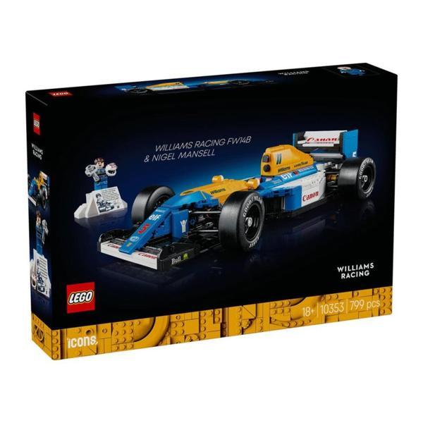 10353 Lego icons Williams Racing FW14B ve Nigel Mansell 10353 parça +18 yaş - Image 1