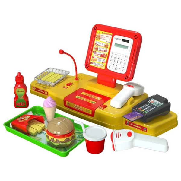 Nessi World Hamburger Dükkanı Yazar Kasa Seti - Image 1