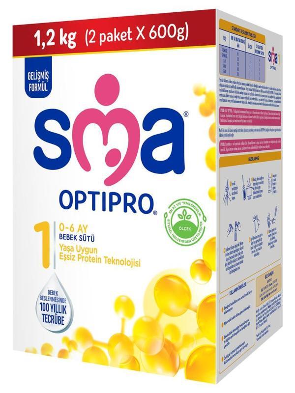 SMA Optipro Probiyotik 1 Bebek Devam Sütü 0-6 Ay 1200 Gr - Image 1