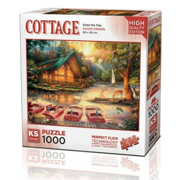 Nessi World KS Games Seize the Day Puzzle 1000 Parça 20675 - Image 1