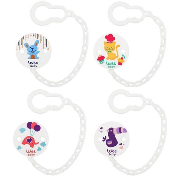 Nessiworld Wee Baby Desenli Emzik Askısı 901 - Image 1
