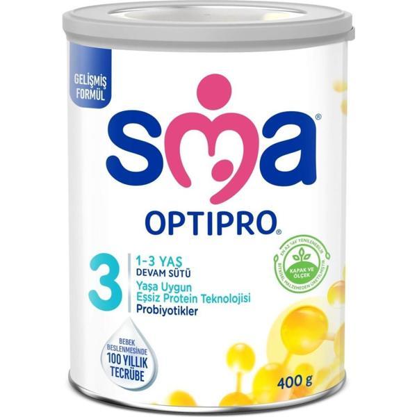 Nessiworld SMA Optipro Probiyotik 3 Bebek Devam Sütü 1-3 Yaş 400 Gr - Image 1