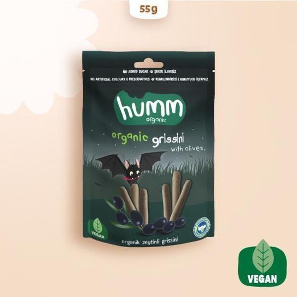 Nessiworld Humm Organik Vegan Zeytinli Grissini 55 Gr - Image 1