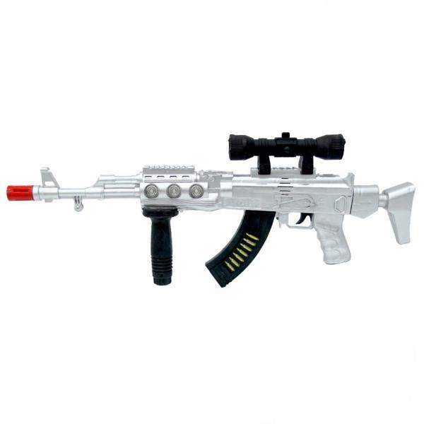 Nessi World AK-47 Gun Electric Işıklı Sesli Tüfek - Image 1