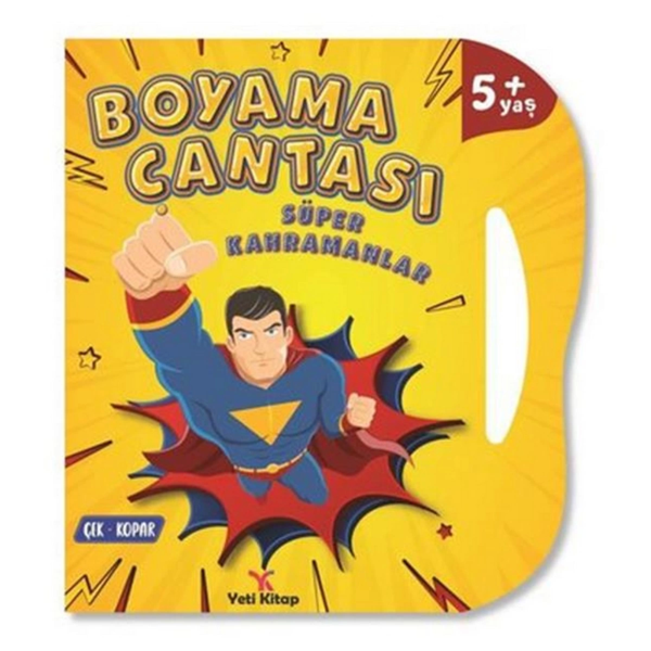 Nessi World Süper Kahramanlar Boyama Çantası - Image 1