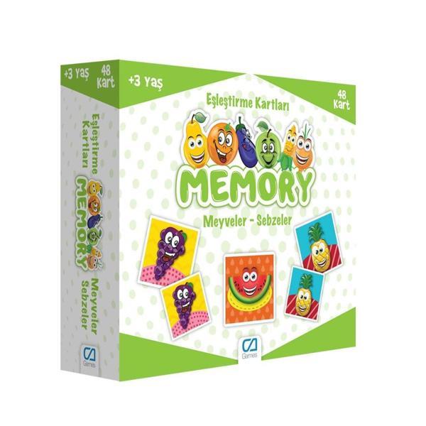 CA 5040 CA Games, Memory Meyveler Sebzeler - Image 1