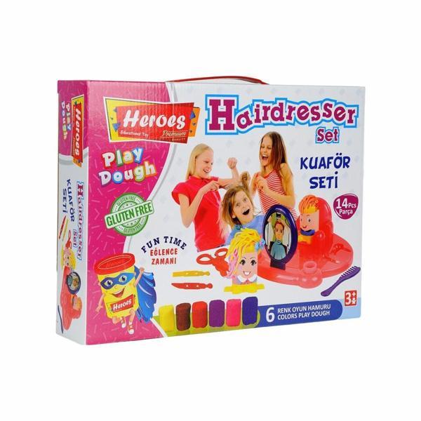 Nessi World ERN-576 Heroes Kuaför Oyun Hamuru Seti - Eren Eğitici Oyuncak - Image 1