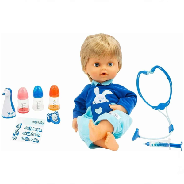 Nessi World Cicciobello Çok Hastayım Doktor Setli Hasta Bebek 2023 Yeni - Image 1