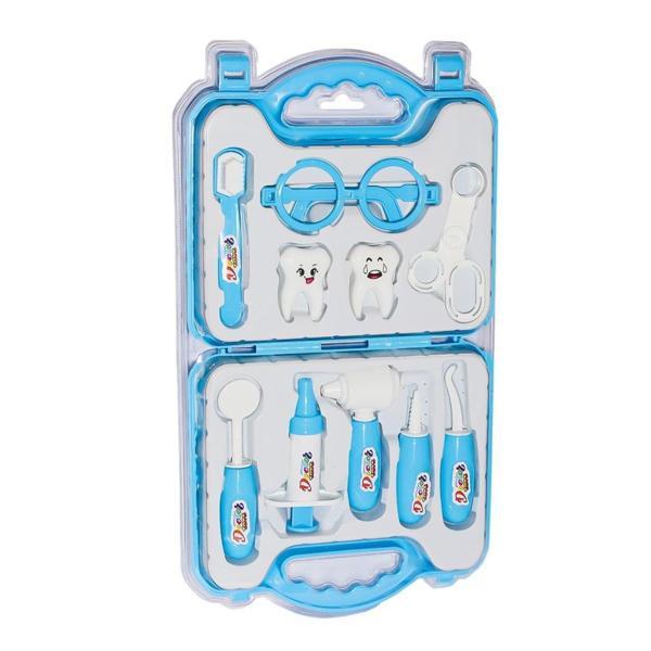 Nessi World ERN-2040 Çantalı Mavi Dişçi Seti -Heroes Toys - Image 1