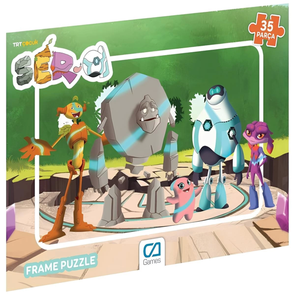 Ca Games Ser-A Frame Puzzle 35 Parça 5200-5201 - Image 1