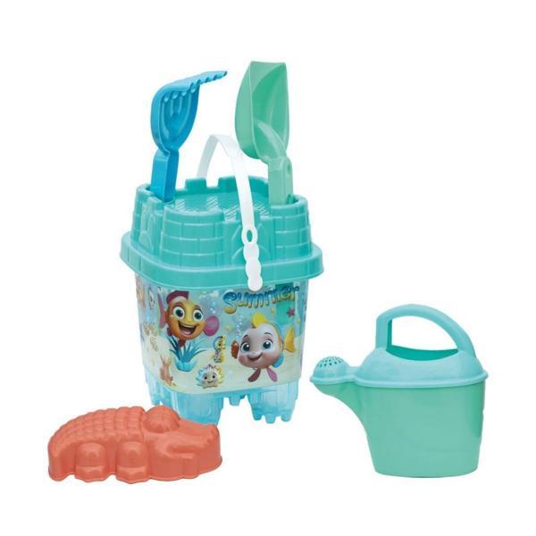 Nessi World 03972 Aqua Küçük Kale Kova Seti -Dede - Image 1